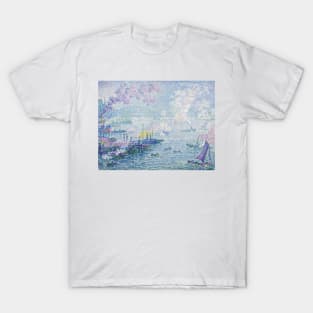 The Port of Rotterdam by Paul Signac T-Shirt